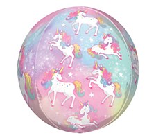 15"Enchanted Unicorn Orbz