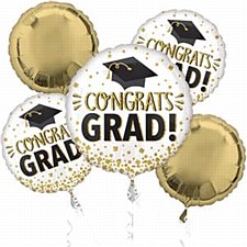 Congrats Grad Gold Bouquet