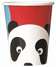 Birthday Panda 9 oz. Cups, 8ct