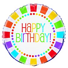 18"Rainbow Birthday