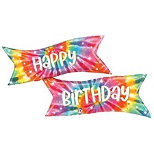 49"Tie-Dye Birthday