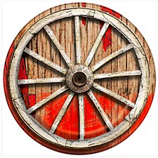 9"Rodeo Western Plates