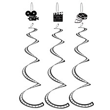 Printed Filmstrip Whirls