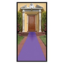 PURPLE CARPET RUNNER 15FT