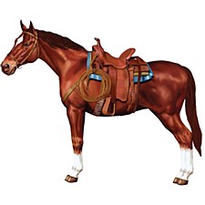 Jointed Horse Cutout