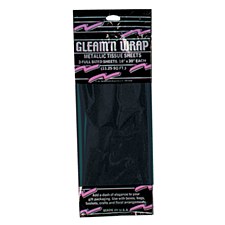 Black Metallic Tissue Sheets
