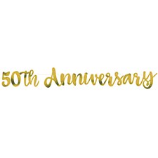 50th Anniversary Banner