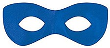 Super Hero Blue Mask