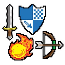 8-Bit Cutouts 8-Bit Cutouts