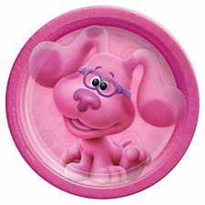 Blues Clues-Pink 7"Plates
