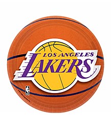 7" Los Angeles Lakers Plates 7" Los Angeles Lakers Plates
