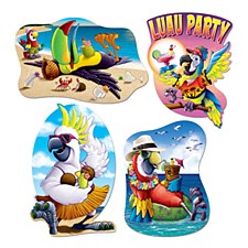 Luau Cutouts