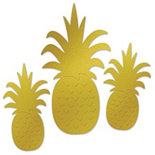 Pineapple Foil Cutouts