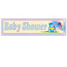 Baby Shower Sign w/Tissue Parasol