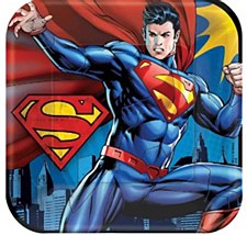 9" Superman Plates