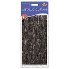 1-Ply FR Gleam 'N Curtain Black 1-Ply FR Gleam 'N Curtain Black