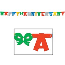 Foil Happy Anniversary Streame