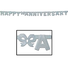 Foil Happy Anniversary Streame