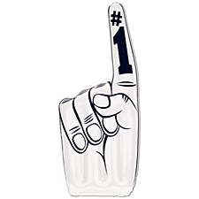 White Inflatable #1 Hand White Inflatable #1 Hand
