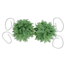 Tropical Fern Leaf Bikini Top