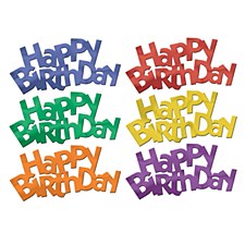 Jumbo Happy Birthday Fanci-Fetti
