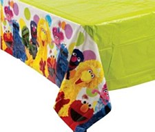 Sesame Street Party Table Cover Sesame Street Party Table Cover