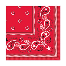 Western Bandana Bev. Napkins