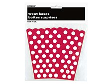 Red Polka Dot Treat Boxes