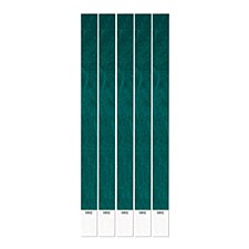 Teal Tyvek Wristbands,100ct Teal Tyvek Wristbands,100ct