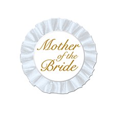 Mother Of The Bride Satin Button
