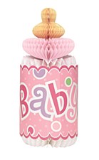 Pink Dots Baby Shower Honeycomb