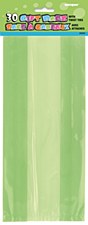 30 Lime Gree Cello Bags