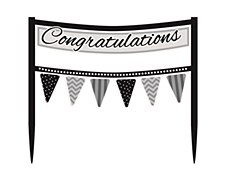 Congratulations  Cake Banner