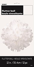 Flutter Ball 12" - White