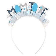 Blue Mom To Be Headband