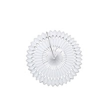 16"Decorative Fan- White