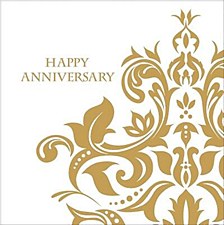 Golden Anniversary Lunch Napkins