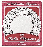 White Doiles 8.5in.