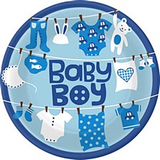 CBABYBOY BOTTON 8ct plates CBABYBOY BOTTON 8ct plates