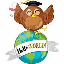 42"Hello World Owl