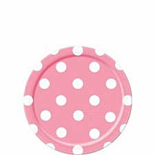 Lovely Pink Dots 7IN Plate