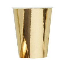 Gold 12oz. Cups