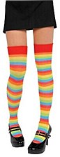 Clown Over The Knee Socks