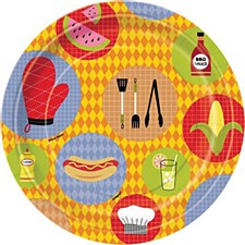 7"Barbeque Cookout Plates