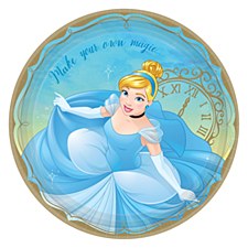 9"Cinderella Plates