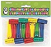 Prismatic Squawker Blowouts Assorted Colors 8ct
