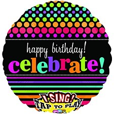 28" Good Times Happy Birthday Jumbo Sing-A-Tune 28" Good Times Happy Birthday Jumbo Sing-A-Tune