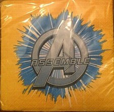 8 BEV AVENGERS ASSEM. NAPKIN 8 BEV AVENGERS ASSEM. NAPKIN