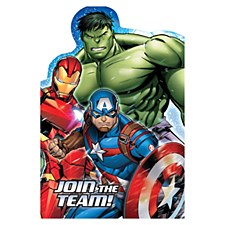 Avengers Invitation Cards