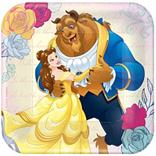 Beauty & The Beast 7"Plates